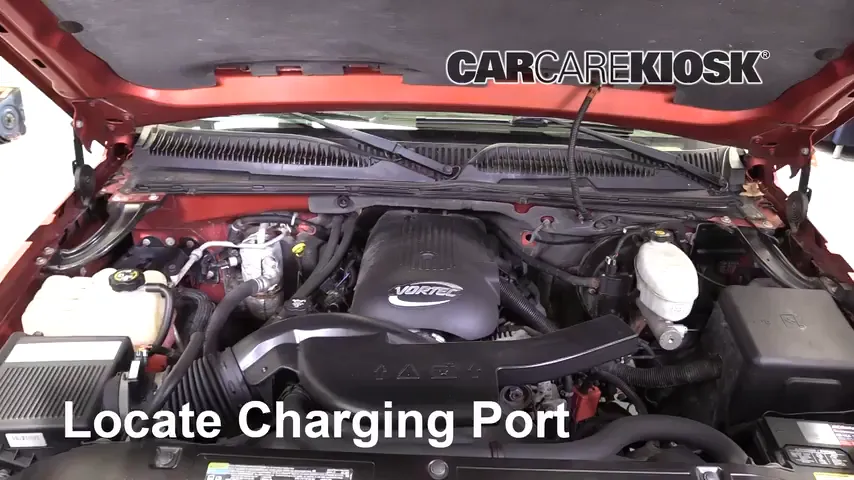 2003 Chevrolet Avalanche 1500 5.3L V8 Air Conditioner Recharge Freon